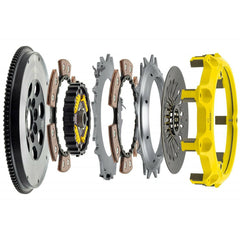 ACT Mod Twin XT Rigid Hub Race Kit w/ 6-Pad Discs | 2008-2015 Mitsubishi Evo X (T2R-M07).