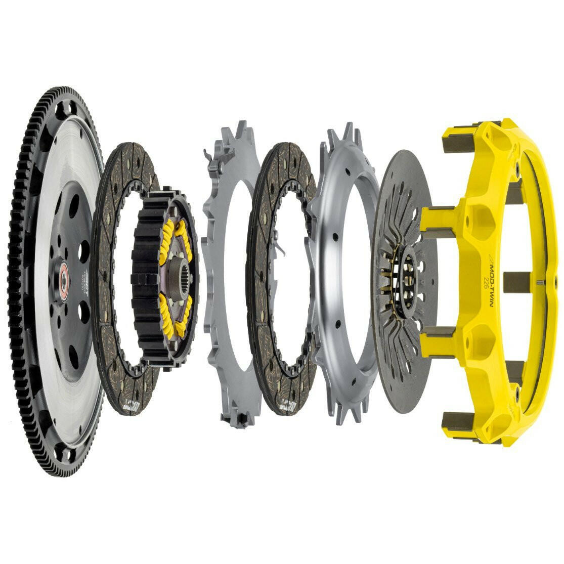 ACT Mod Twin XT Sprung Hub Street Kit w/ Organic Discs | 2008-2015 Mitsubishi Evo X (T2S-M05).