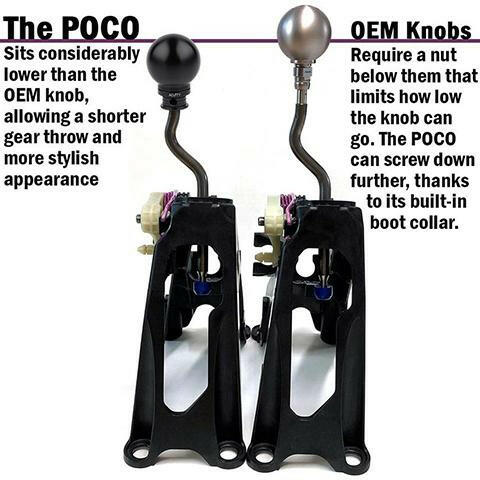 Acuity POCO Insulated Shift Knob | Multiple Honda Fitments (1952-XXX).