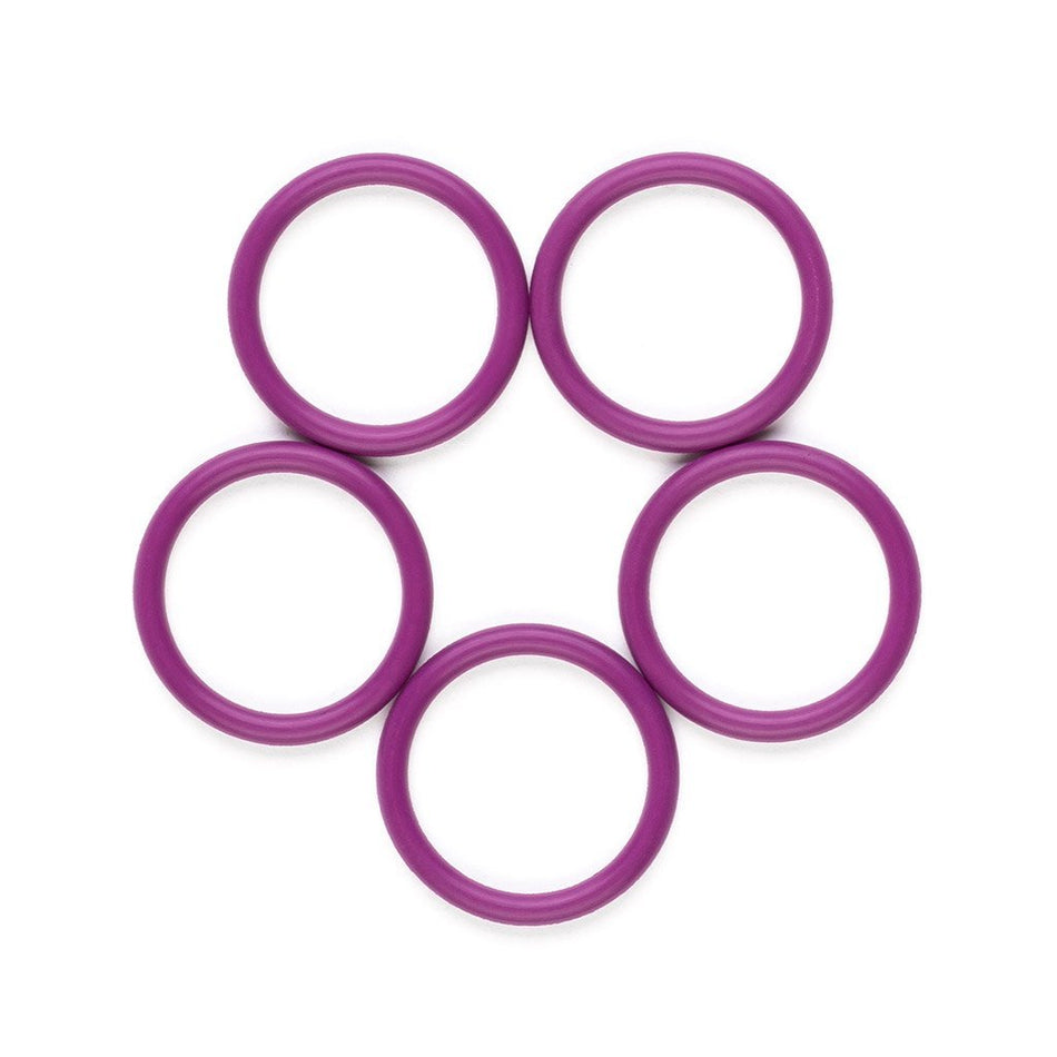 Acuity 5-Pack of -908 FKM O-Rings for use w/ -8 ORB Fittings (1913-F08)