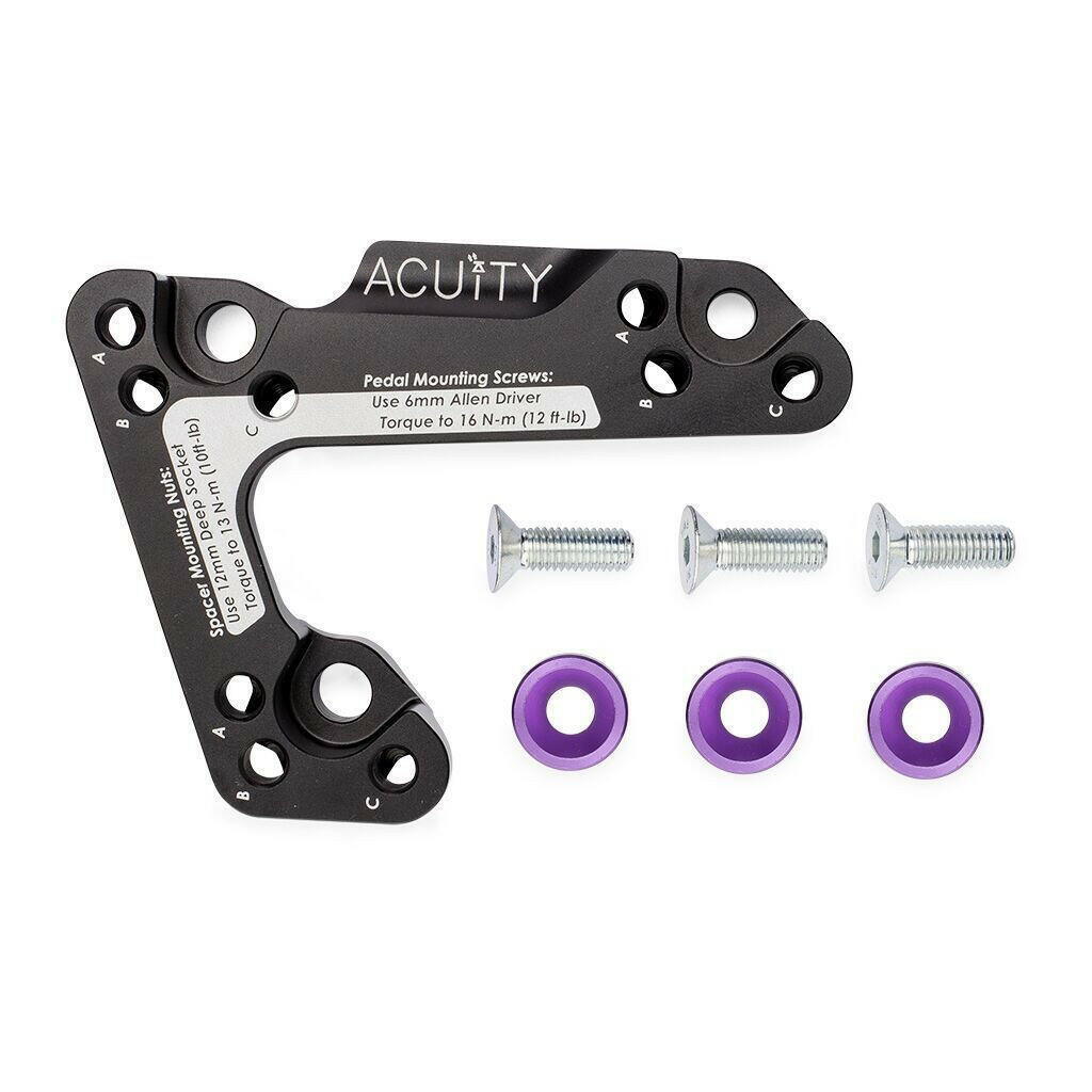 Acuity Throttle Pedal Spacers | Multiple Honda Fitments (1919).