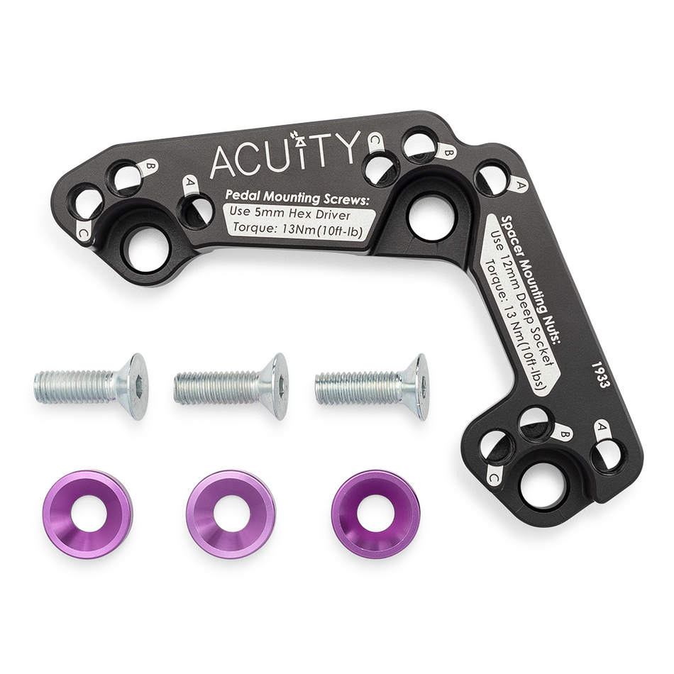 Acuity RHD Throttle Pedal Spacer | Multiple Honda Fitments (1933)
