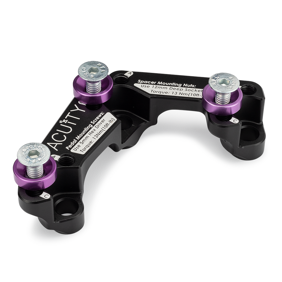 Acuity RHD Throttle Pedal Spacer | Multiple Honda Fitments (1933)