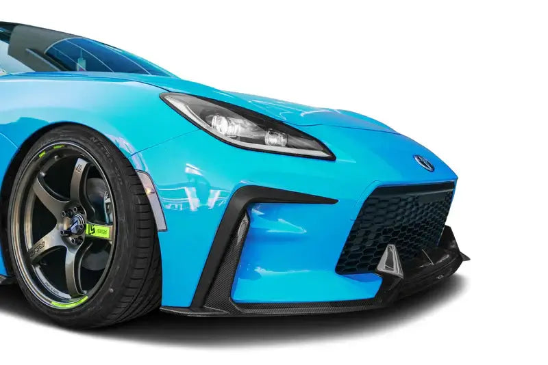 ADRO STYLE CARBON FIBER FRONT BUMPER LIP FOR TOYOTA GR86 2022.