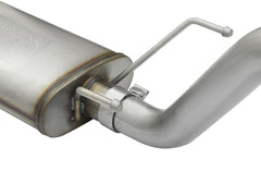 aFe MACHForce XP Cat Back SS Exhausts Black Tips 05-12 Toyota Tacoma L4-2.7L