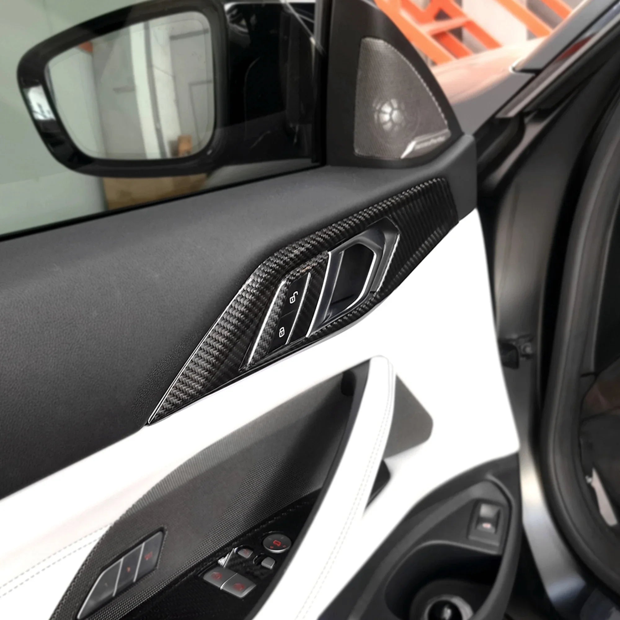 Carbon Fiber Door Trim Cover - BMW G82 M4 & G22 4 Series.