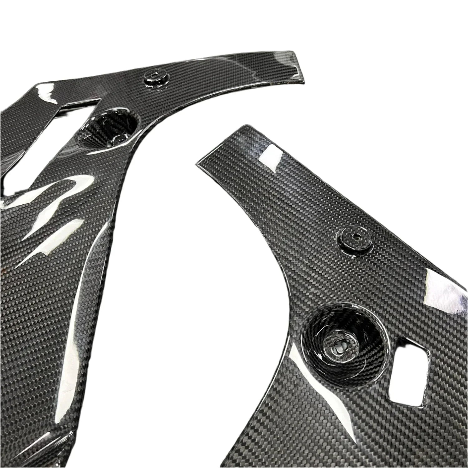 Carbon Fiber Engine Bay Corner Cover - BMW F90