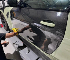 Dry Carbon Fiber Door Replacement - BMW G82 M4.