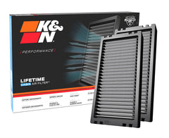 K&N 05-15 Nissan Frontier, Mid-size Pickups & SUVs Cabin Air Filter - 2 per Box
