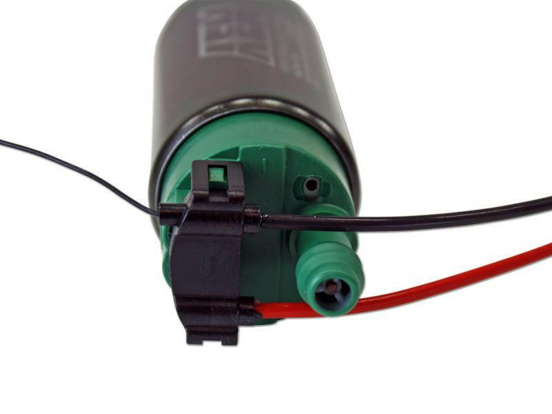 AEM E85-Compatible Offset Inlet High Flow In-Tank Fuel Pump - 340LPH (50-1200).