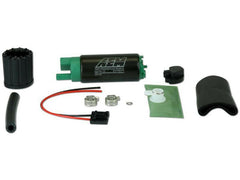 AEM E85-Compatible Offset Inlet High Flow In-Tank Fuel Pump - 340LPH (50-1200).