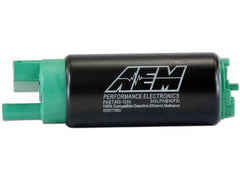 AEM E85-Compatible Offset Inlet High Flow In-Tank Fuel Pump - 340LPH (50-1200).