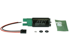 AEM E85 High Flow In-Tank Fuel Pump - 340LPH (65mm, Inline Inlet) (50-1220).