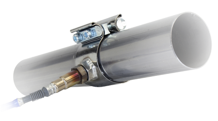 PLM Oxygen O2 Sensor Bung Clamp - No Weld Design.