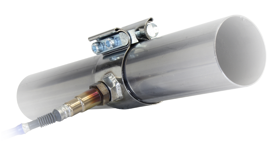 PLM Oxygen O2 Sensor Bung Clamp - No Weld Design.
