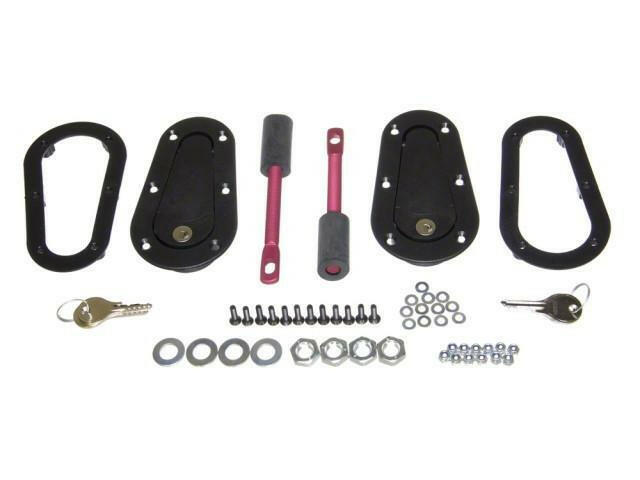 Aerocatch Hood Pins Plus Flush Locking Kit (120-2100).