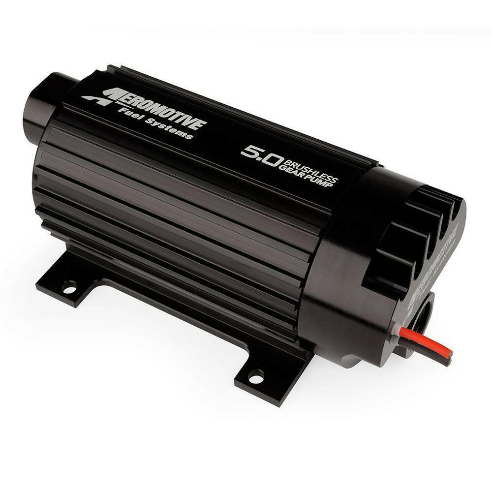 Aeromotive Universal Brushless In-Line 5.0 Spur Gear Fuel Pump with Variable Speed Controller (11196).