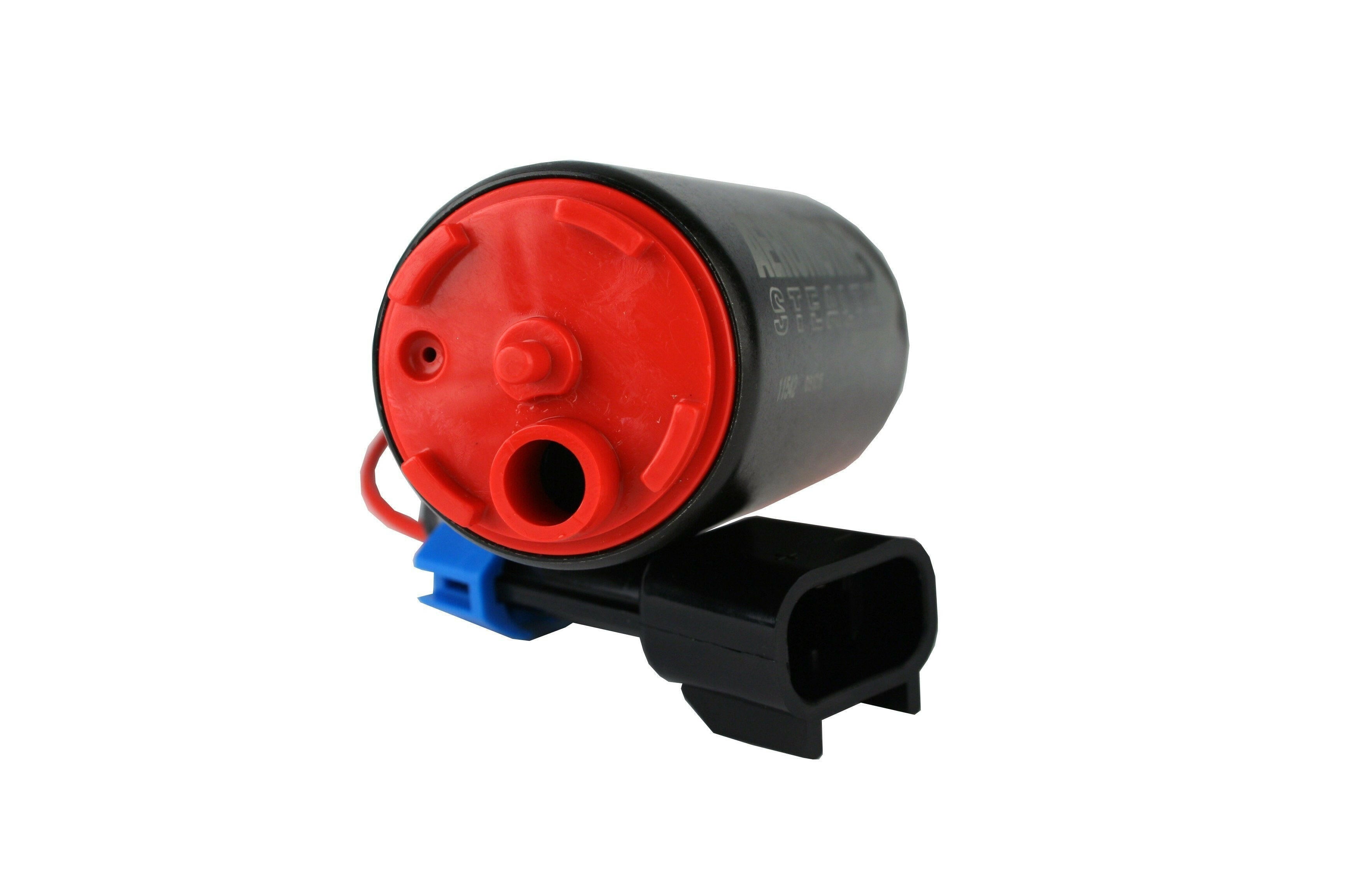 Aeromotive 340 Stealth Fuel Pump - Offset Inlet Inline w/ Outlet (11542).