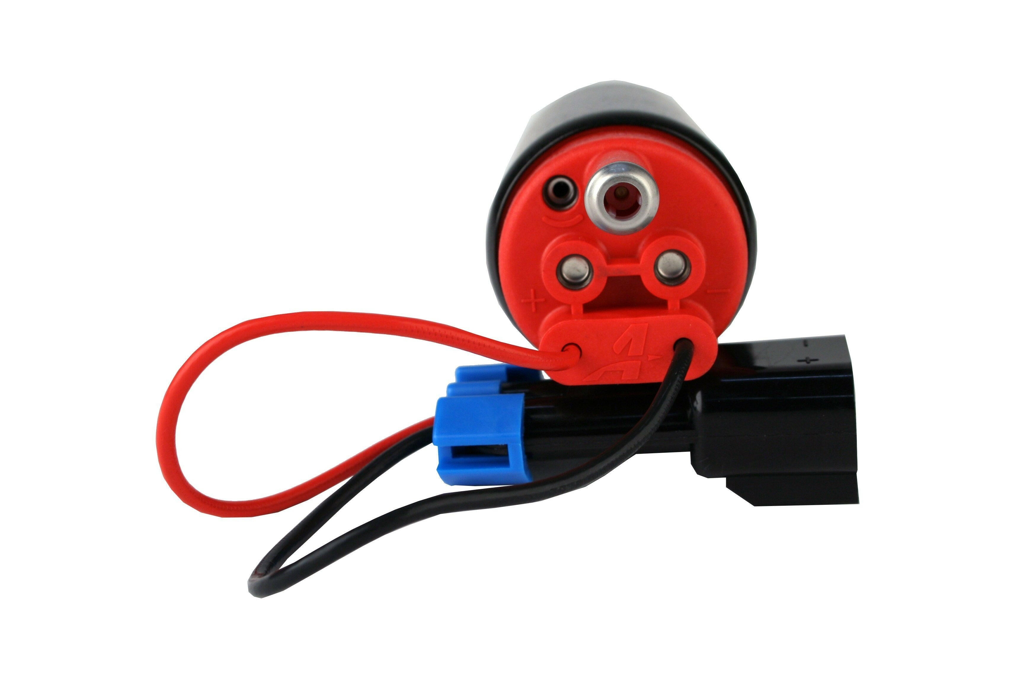 Aeromotive 340 Stealth Fuel Pump - Offset Inlet Inline w/ Outlet (11542).