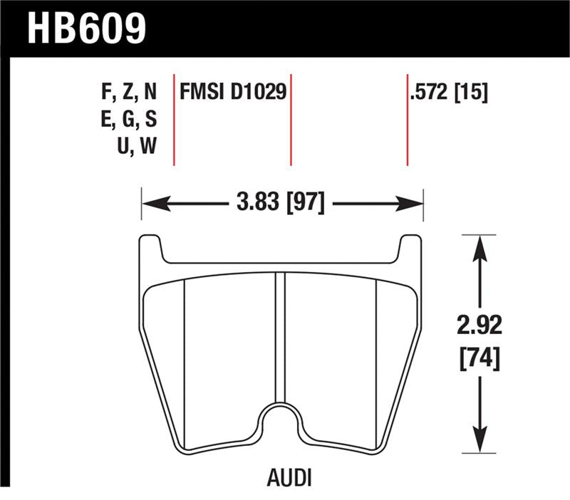 Hawk HPS Street Brake Pads