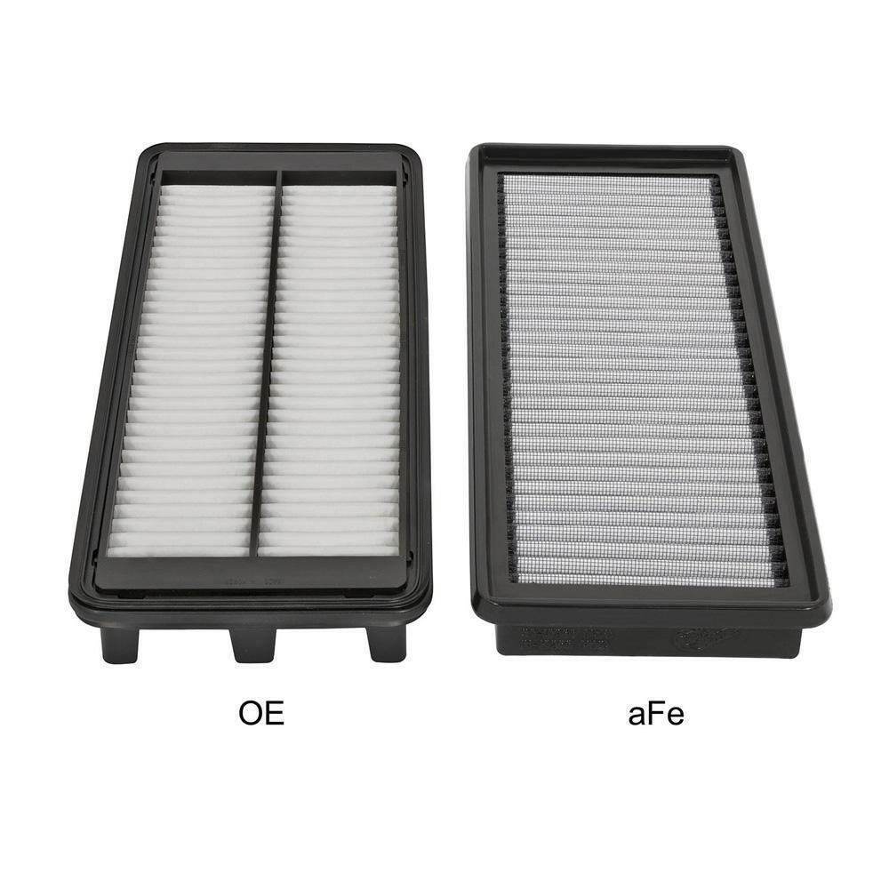 aFe Magnum FLOW Pro DRY S Air Filter | 2016-2021 Mazda MX-5 Miata 2.0L, and 2017-2019 Fiat 124 Spider (31-10266).