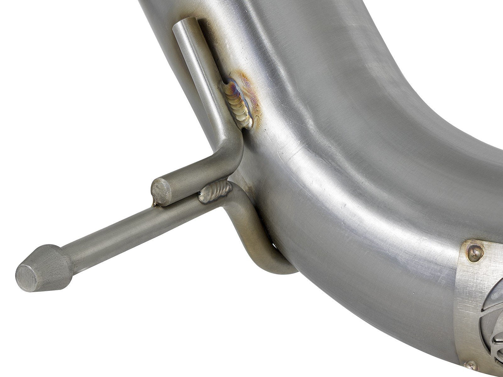 aFe Twisted Steel 3” Rear Downpipe/Midpipe | 2017-2021 Honda Civic Type R (49-36617).