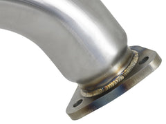 aFe Twisted Steel 3” Rear Downpipe/Midpipe | 2017-2021 Honda Civic Type R (49-36617).