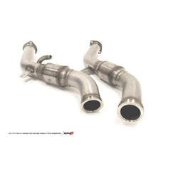 AMS Red Alpha 3” Full Downpipe Kit | 2016-2024 Infiniti Q50/Q60 3.0TT & 2023+ Nissan Z 3.0TT (ALP.28.05.0002-2).