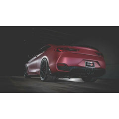 AMS Red Alpha 3” Full Downpipe Kit | 2016-2024 Infiniti Q50/Q60 3.0TT & 2023+ Nissan Z 3.0TT (ALP.28.05.0002-2).