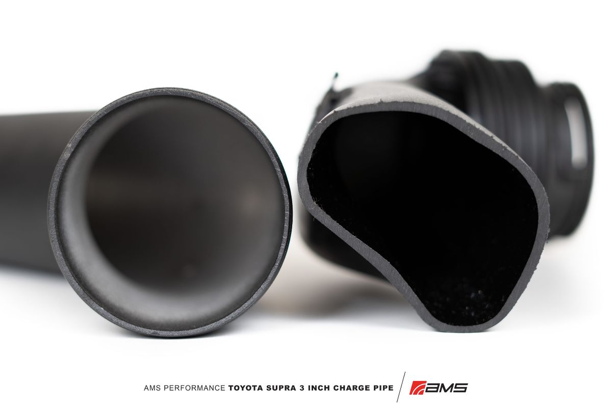AMS Performance 3” Intake Charge Pipe | 2020-2021 Toyota Supra 3.0L (AMS.38.09.0001-1).