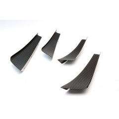 APR Performance Carbon Fiber Front Canards | 2017-2021 Honda Civic Type R (AB-917002).