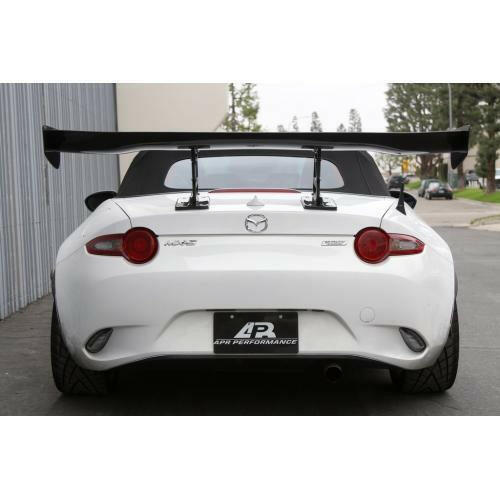 APR GTC-200 Adjustable 60.5” Wing | 2016-2021 Mazda MX-5 Miata ND (AS-105965).