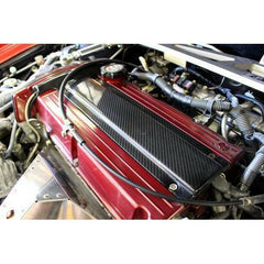APR Carbon-Fiber Spark Plug Cover | 2003-2007 Mitsubishi Evolution VIII-IX (CBE-EVOPLUG).