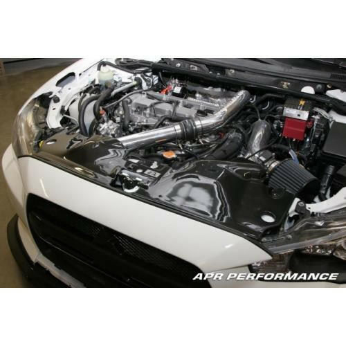 APR Carbon Fiber Radiator Cooling Plate | 2008-2015 Mitsubishi Evo X (CF-410031).