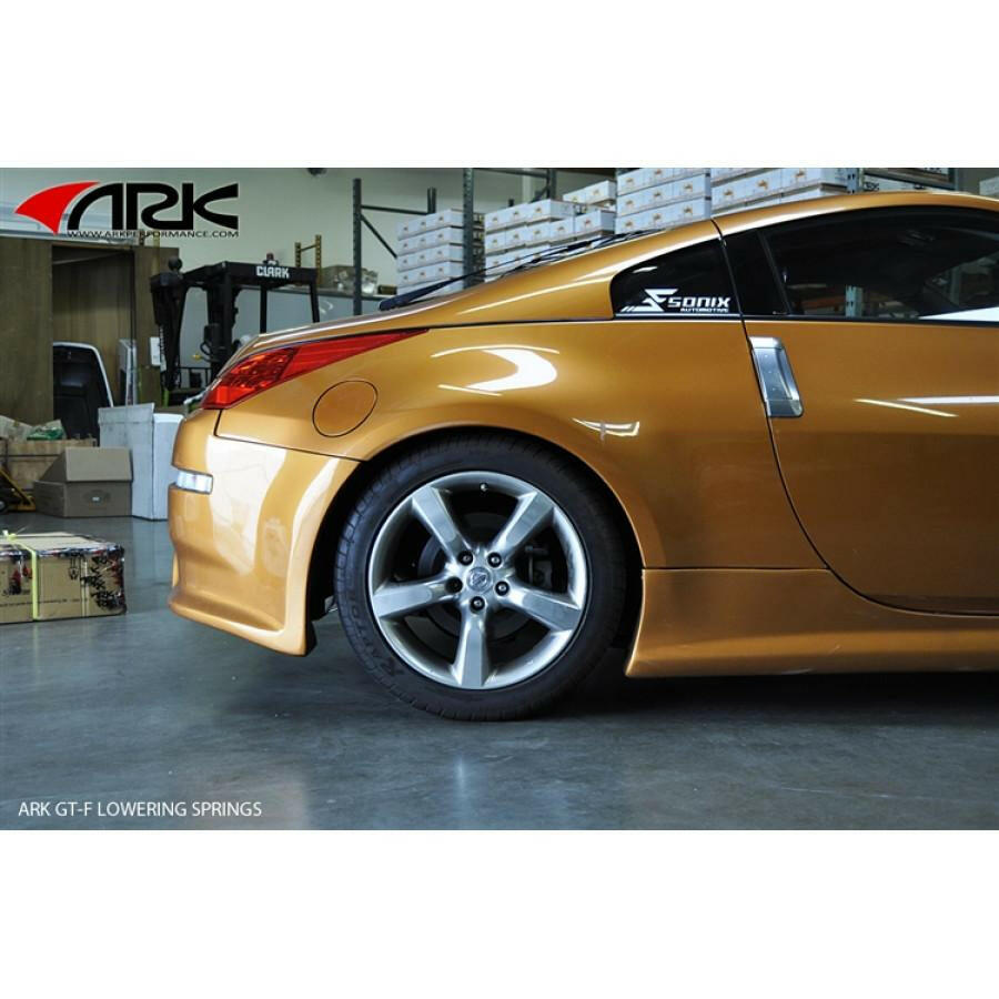 ARK GT-F Lowering Springs | 2003-2008 Nissan 350Z Z33 (LF0900-0300).