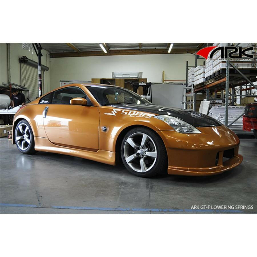 ARK GT-F Lowering Springs | 2003-2008 Nissan 350Z Z33 (LF0900-0300).