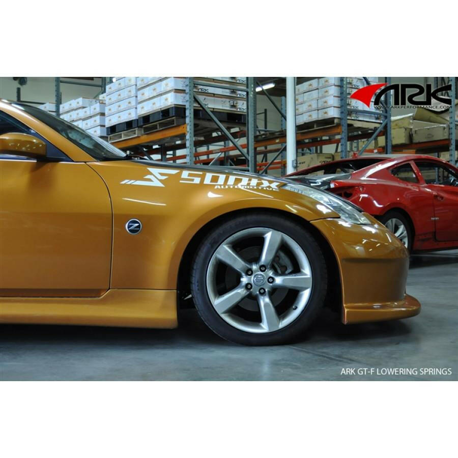 ARK GT-F Lowering Springs | 2003-2008 Nissan 350Z Z33 (LF0900-0300).