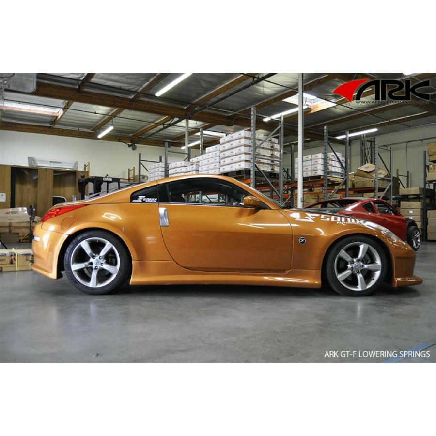 ARK GT-F Lowering Springs | 2003-2008 Nissan 350Z Z33 (LF0900-0300).