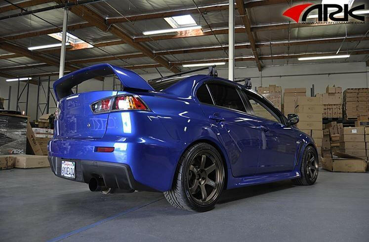 ARK GT-F Lowering Springs | 2008-2011 Mitsubishi Evolution X (LF1800-0600).