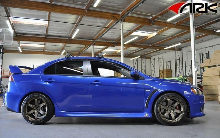 ARK GT-F Lowering Springs | 2008-2011 Mitsubishi Evolution X (LF1800-0600).