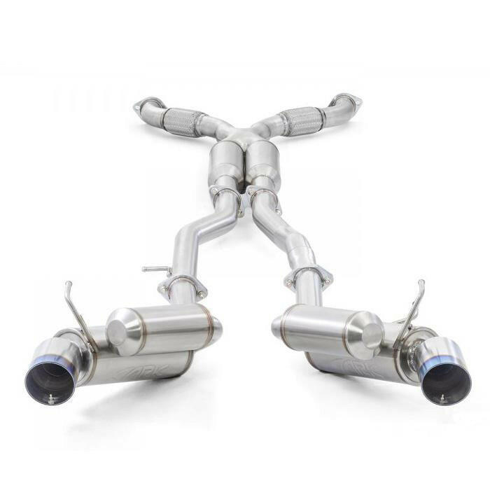 ARK GRiP Cat-Back Exhaust | 2003-2008 Nissan 350Z VQ35 (SM0900-0030G).