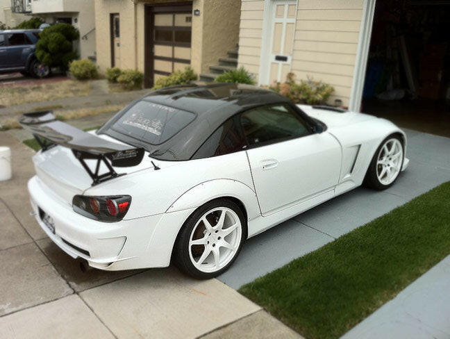 ASM I.S. Design Rear Over Fenders (FRP) - 00-09 S2000.