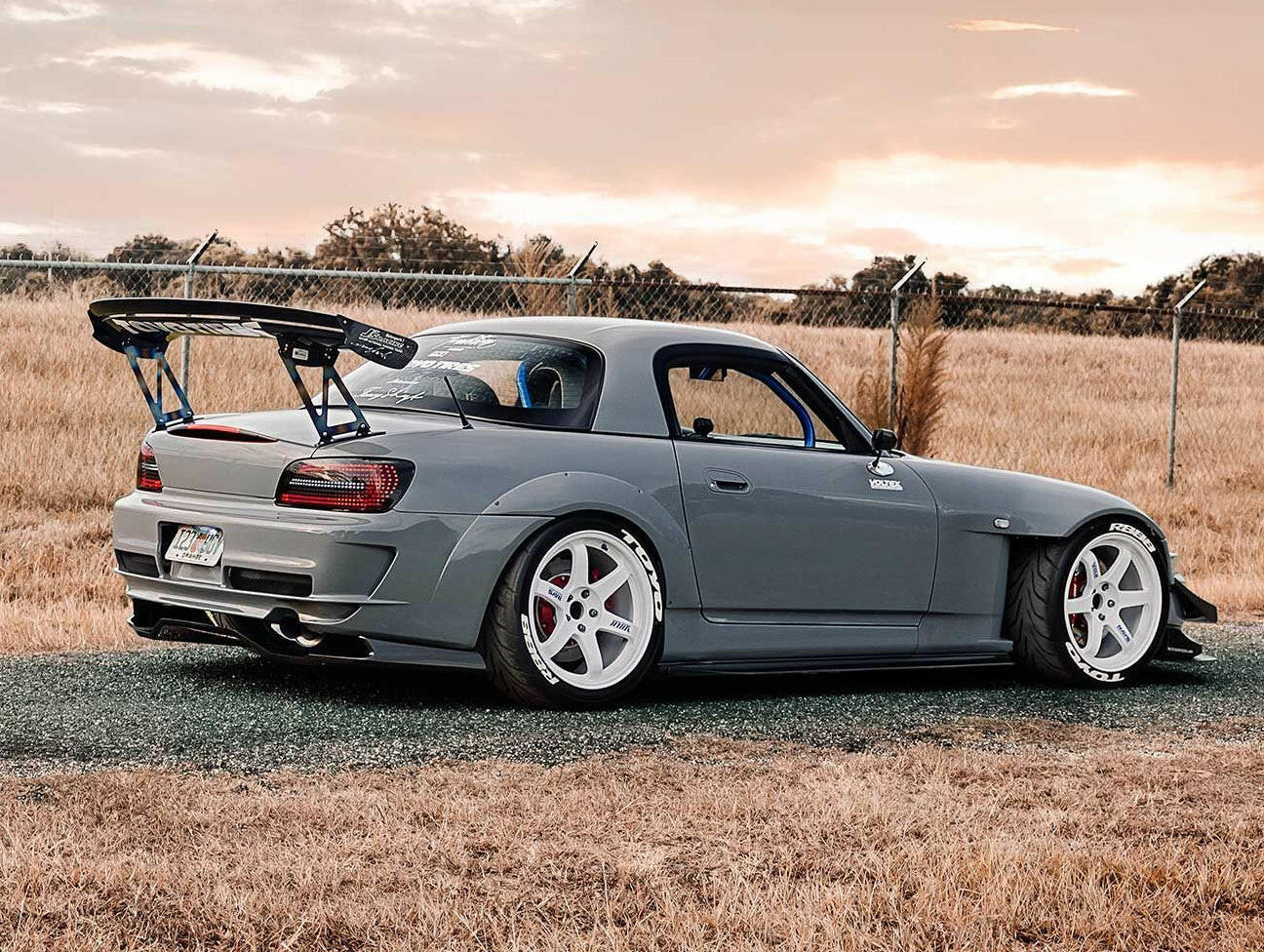 ASM I.S. Design Rear Over Fenders (FRP) - 00-09 S2000.