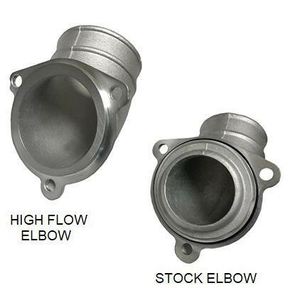 ATP High Flow Compressor 3” Inlet Elbow for GT/GTX Turbos | 2008-2015 Mitsubishi Evo X GSR (ATP-VEVO-028).