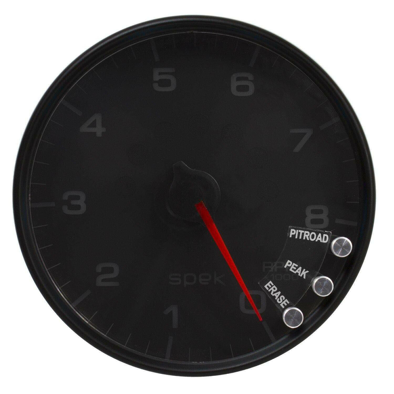Autometer Spek-Pro 5” Tachometer W/Shift Light 8K RPM.