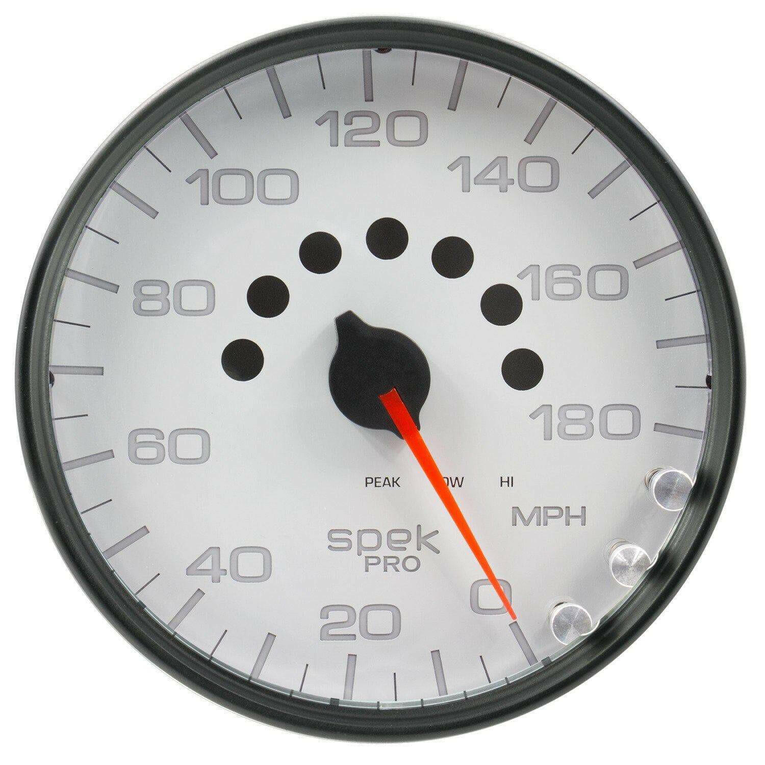 Autometer Spek-Pro 5” Speedometer 0-180 MPH.