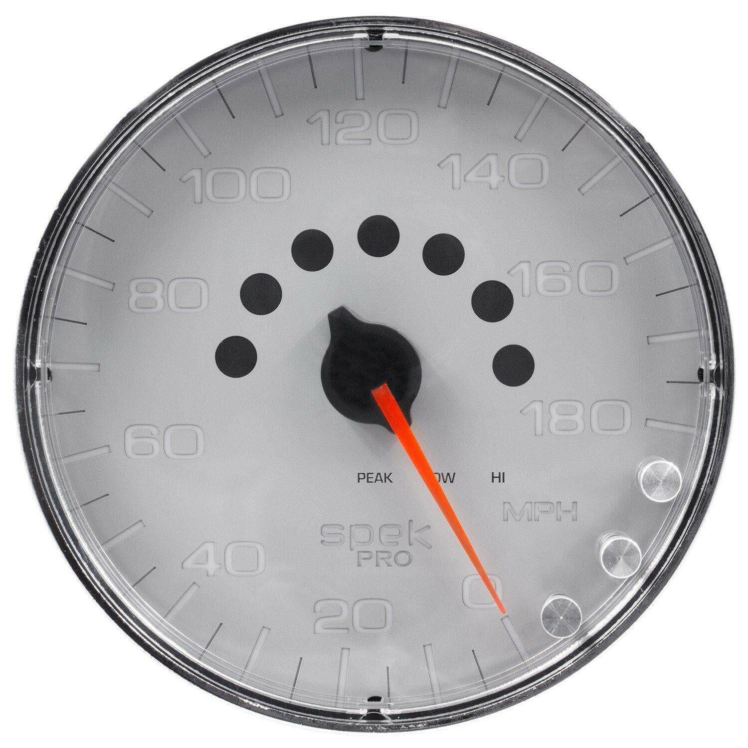 Autometer Spek-Pro 5” Speedometer 0-180 MPH.