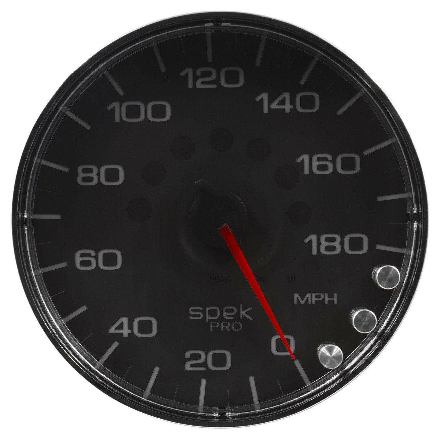 Autometer Spek-Pro 5” Speedometer 0-180 MPH.