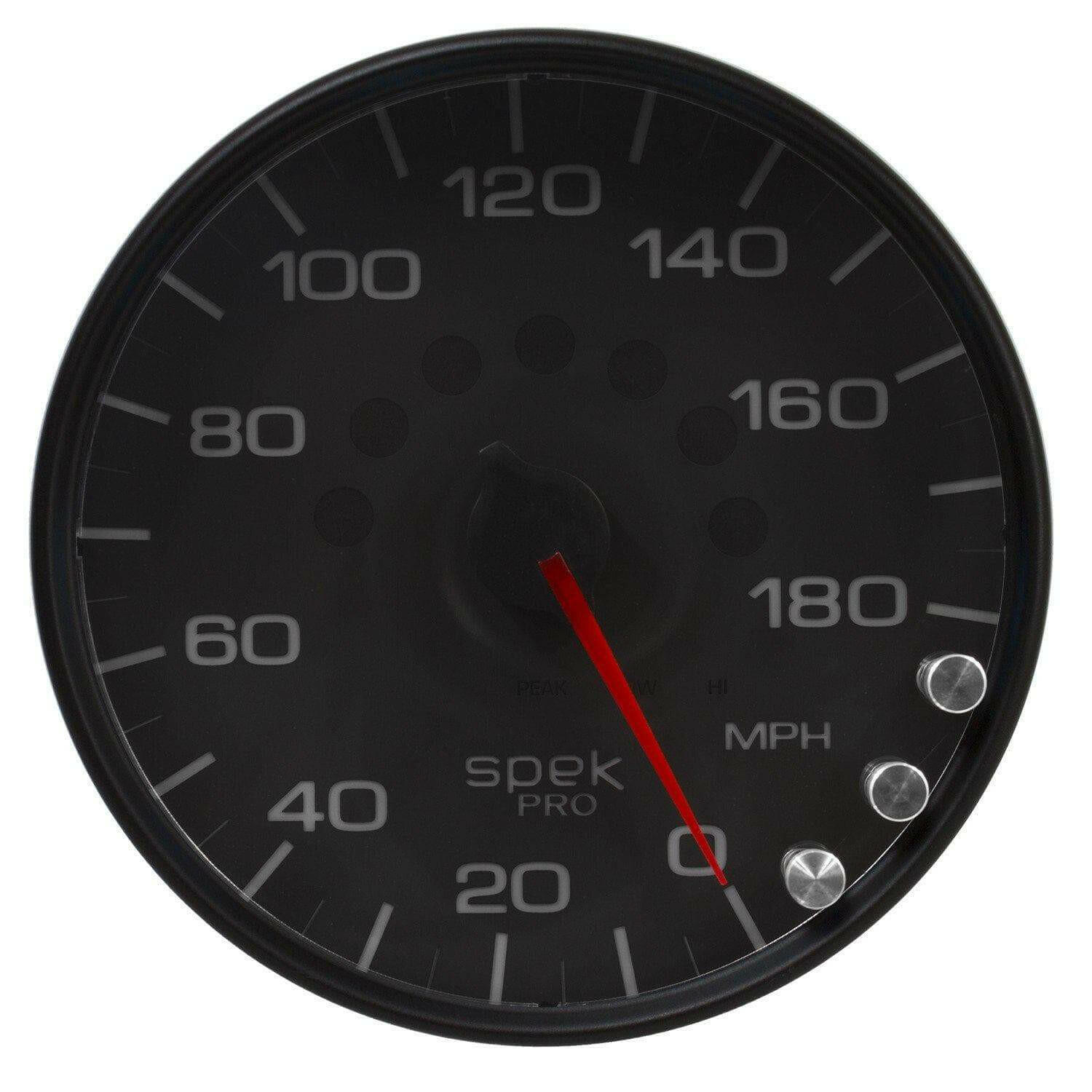 Autometer Spek-Pro 5” Speedometer 0-180 MPH.
