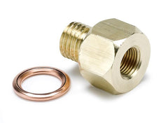 Auto Meter 1/8” NPT to M12x1.5 Electric Temperature or Pressure Adapter (2277).